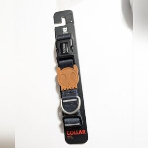 NWT Zee Dog Gotham Dog Collar black size Large